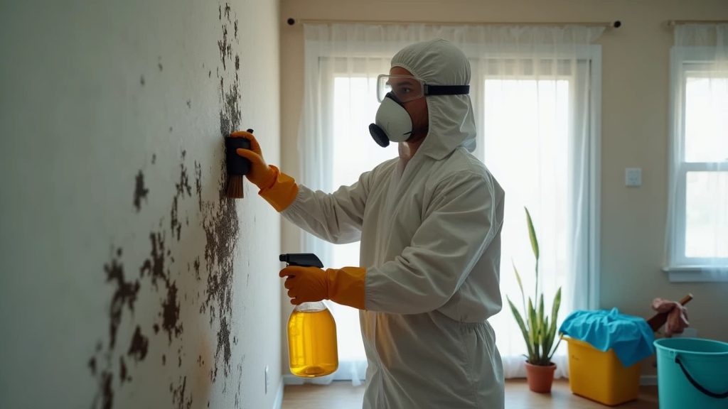 Black Mold Removing Process